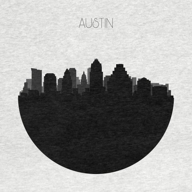 Austin Skyline by inspirowl